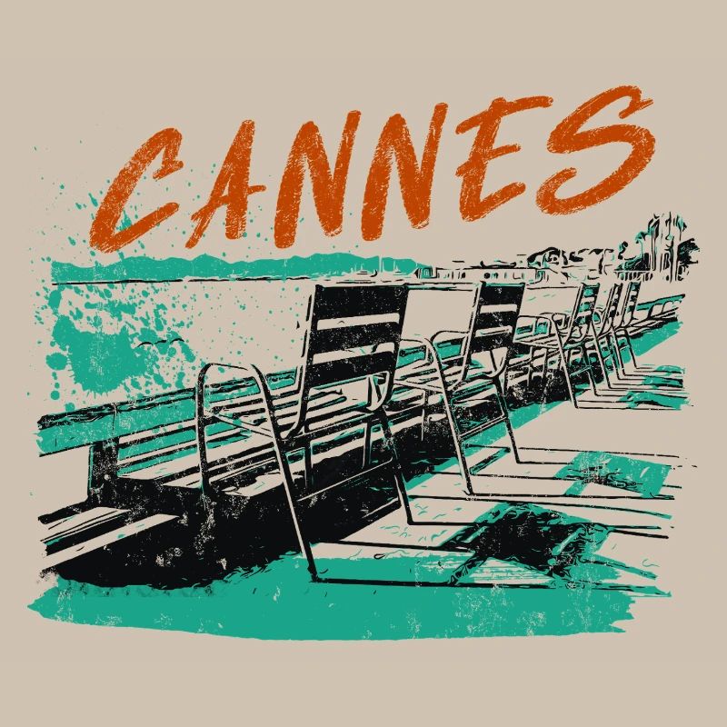 Cannes Côte d'Azur Illustration