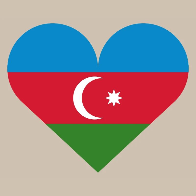 Drapeau du cœur de l’Azerbaïdjan
