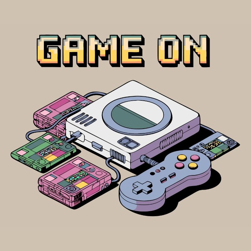 Conception de console de jeu rétro