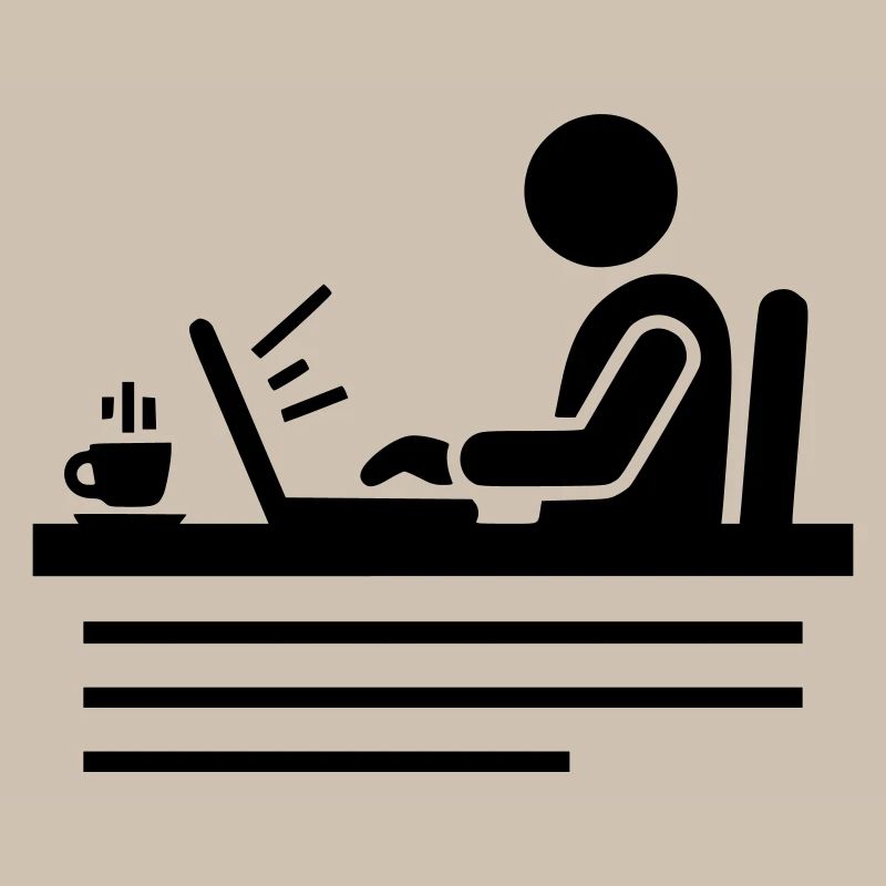 Büro & Home-Office | Programmierer Piktogramm