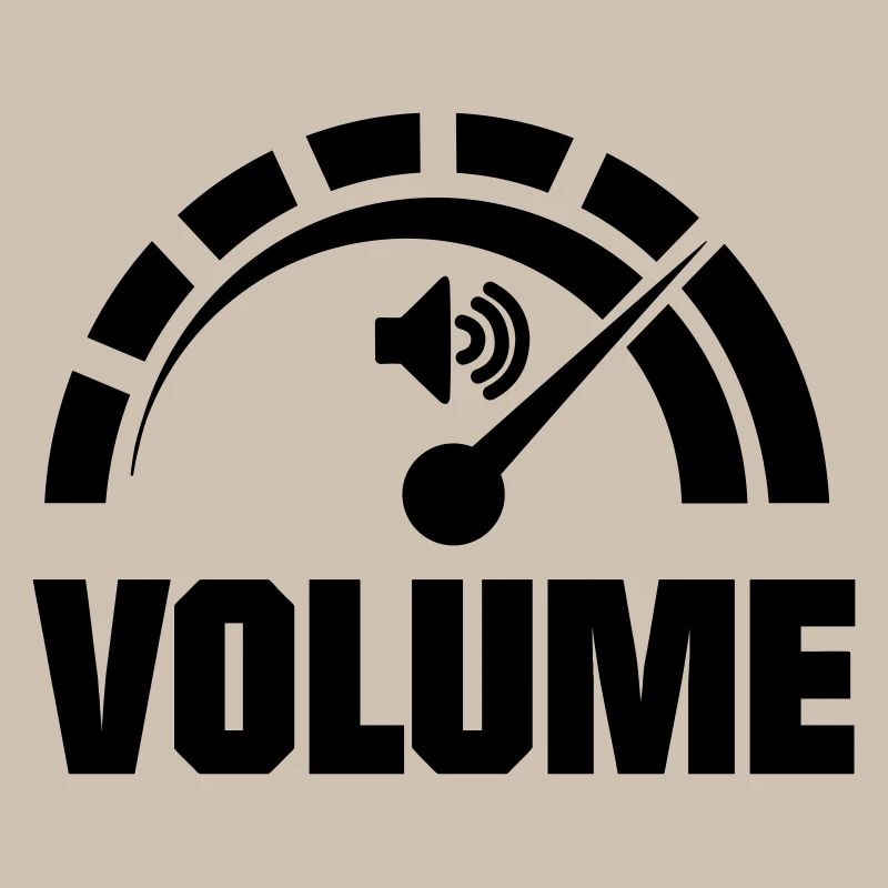 Volume knob pointer