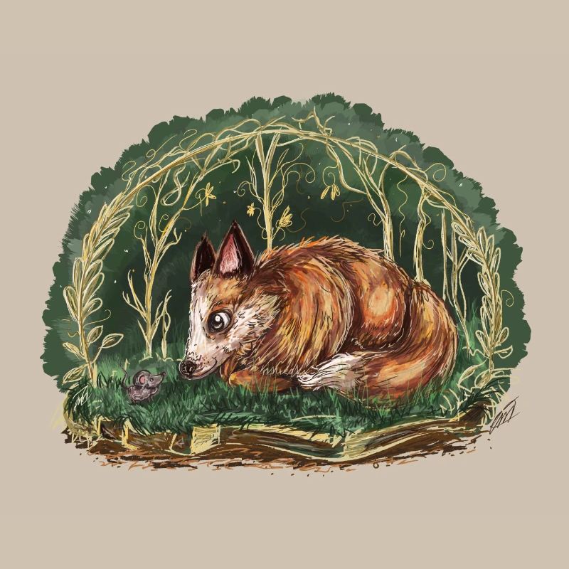 Fox and mouse