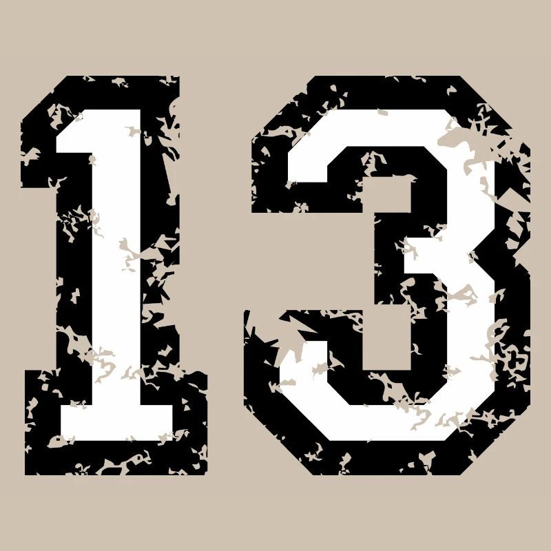 Le numéro treize - No. 13 (deux couleurs) blanc