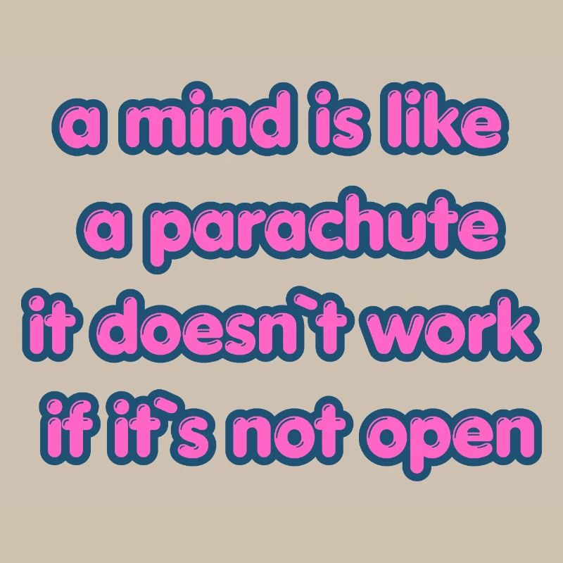 Open Mind Parachute Zitat