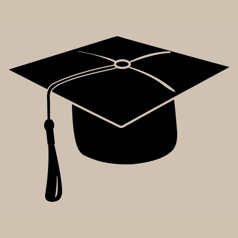 Logo de la capuche ou du chapeau de présentation de l’examen