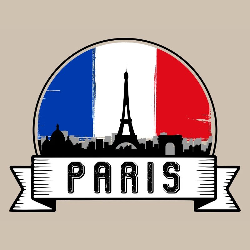 Emblem der Pariser Skyline