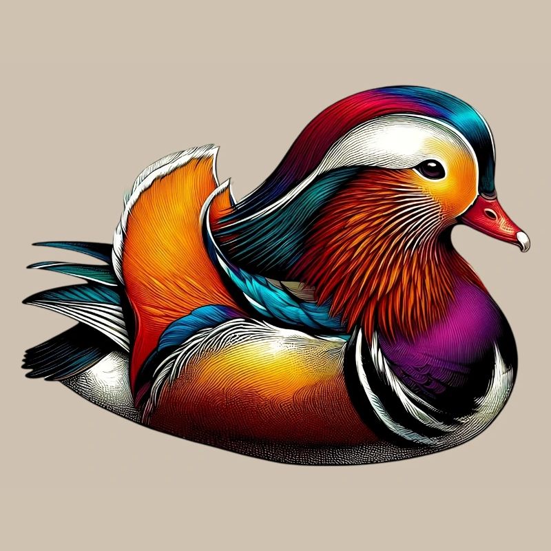 Mandarin duck