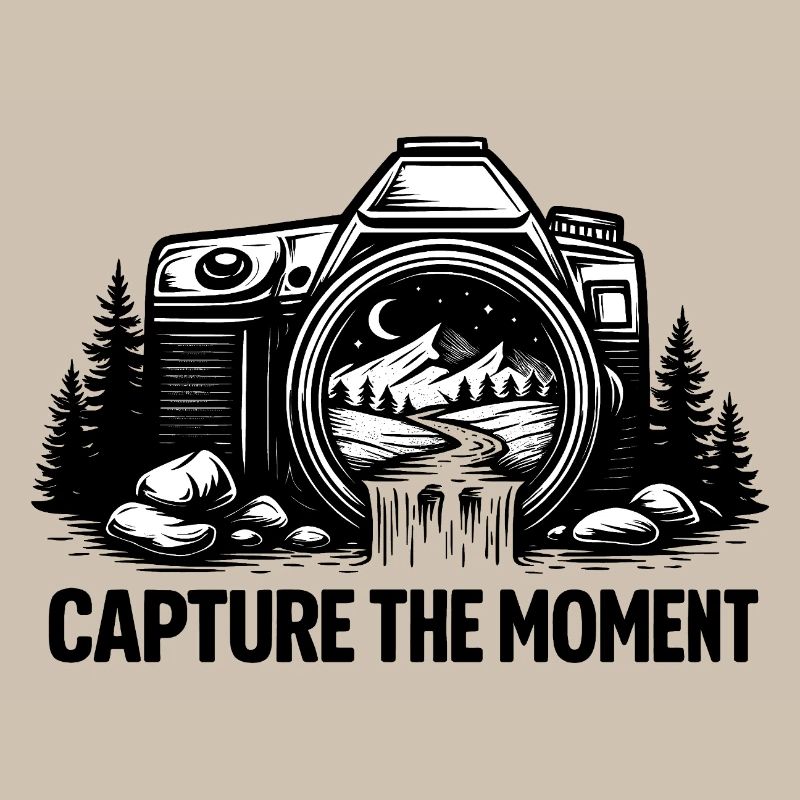 Fange die Moment-Berglandschaft ein