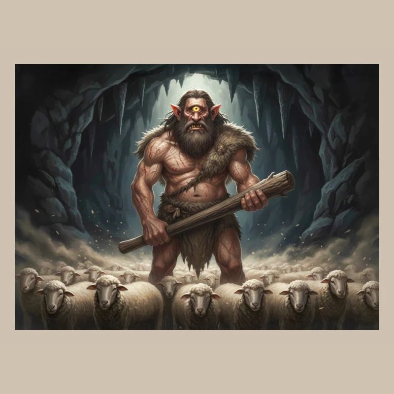Odysseus Escape from the Cyclops’ Cave