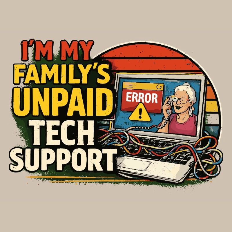 Family Tech Support Unpaid