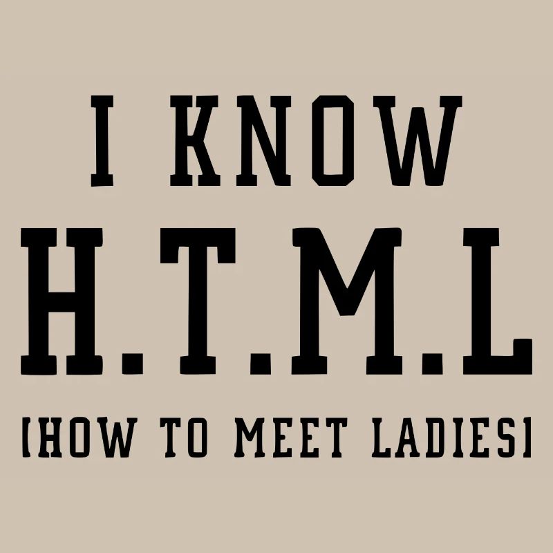 I know HTML
