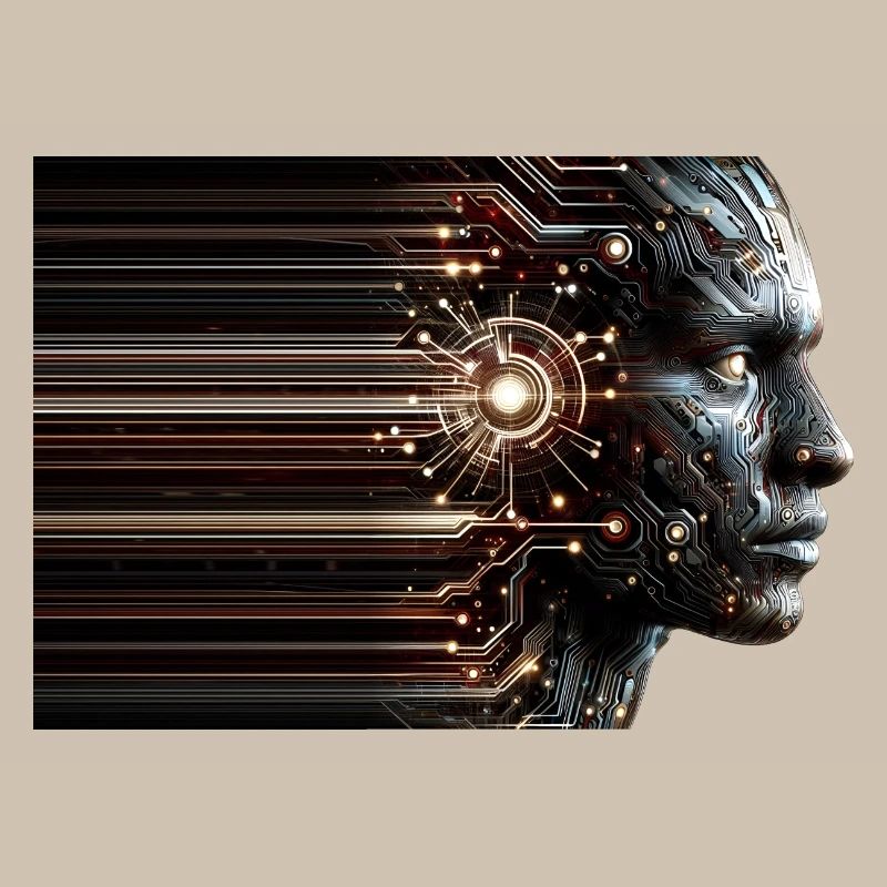Digital Ghost Cyborg Design