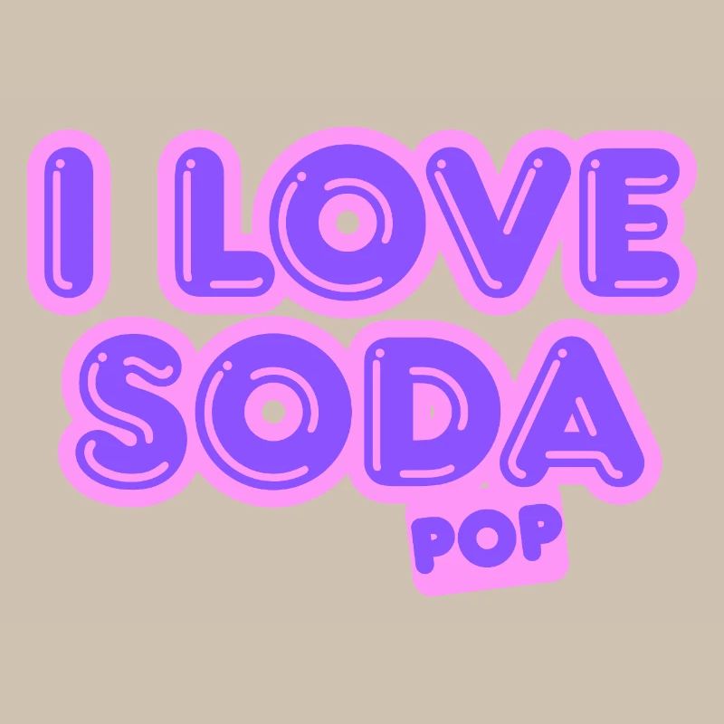 J'adore les sodas