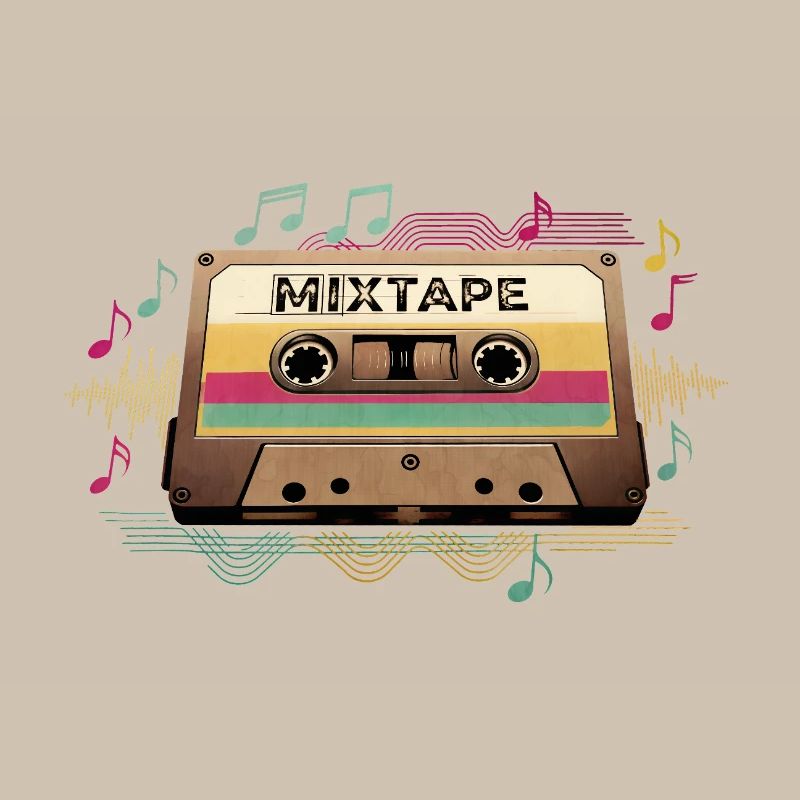 Mixtape rétro NeonNotes