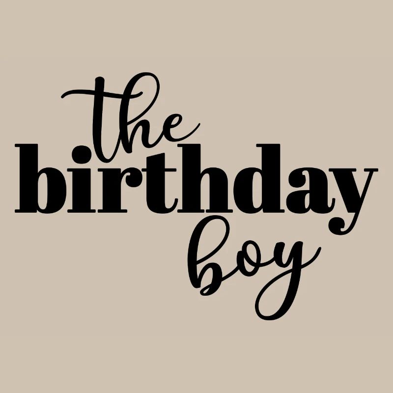 Le garçon d’anniversaire