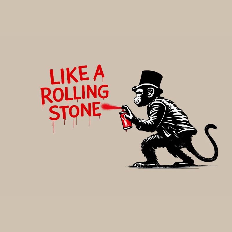 Like a Rolling Stone Monkey