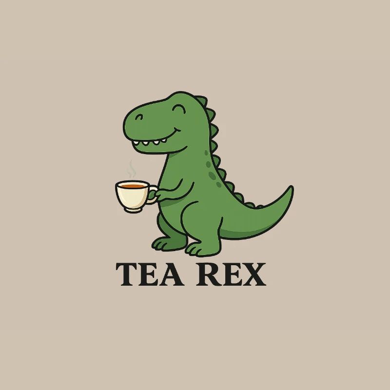 Tea Rex Dino with Tea