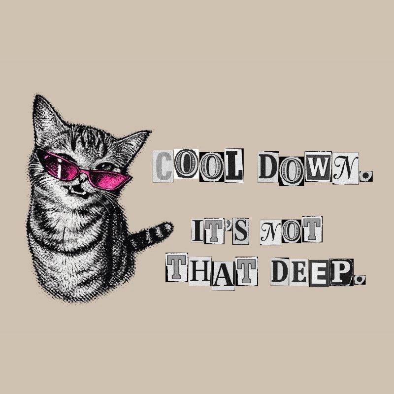 Cool Down – It’s Not That Deep Katzen Meme