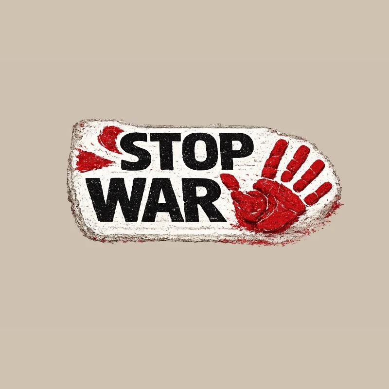 War No More – Sticker Peace & Humanity