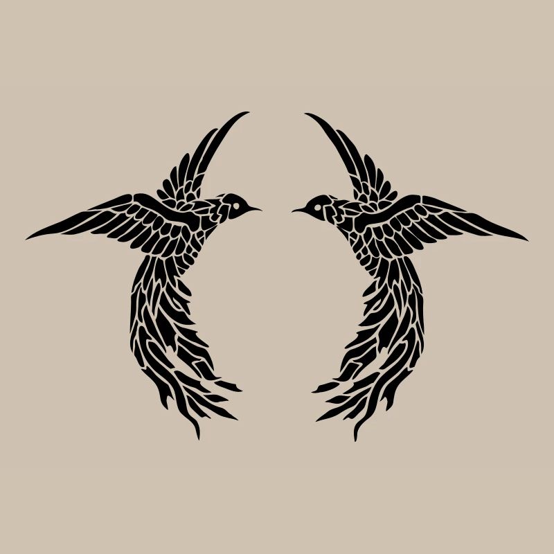 Deux oiseaux