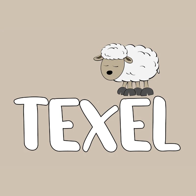 Texel de mouton (version colorée)