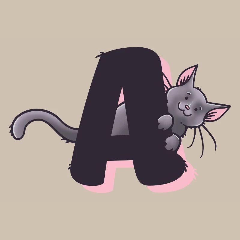 Lettre A du chat