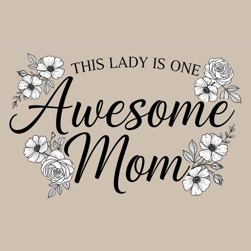 Diese Dame Ist Eine Tolle Mutter Mama Geschenk