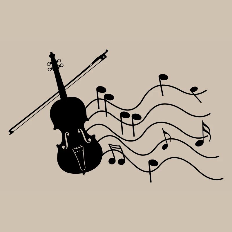 Violine mit Noten