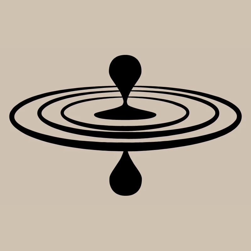 Drop water mindfulness logo