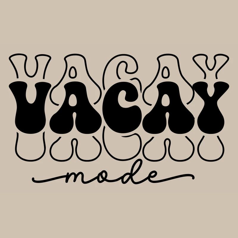 Vacay Mode Retro