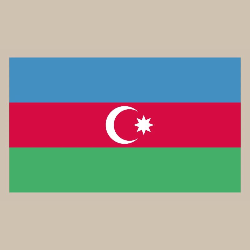 Drapeau de l’Azerbaïdjan Bayrak