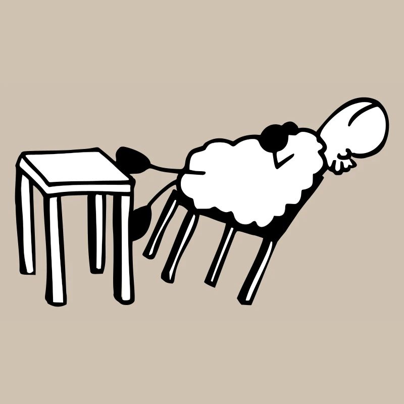 Sleeping sheep