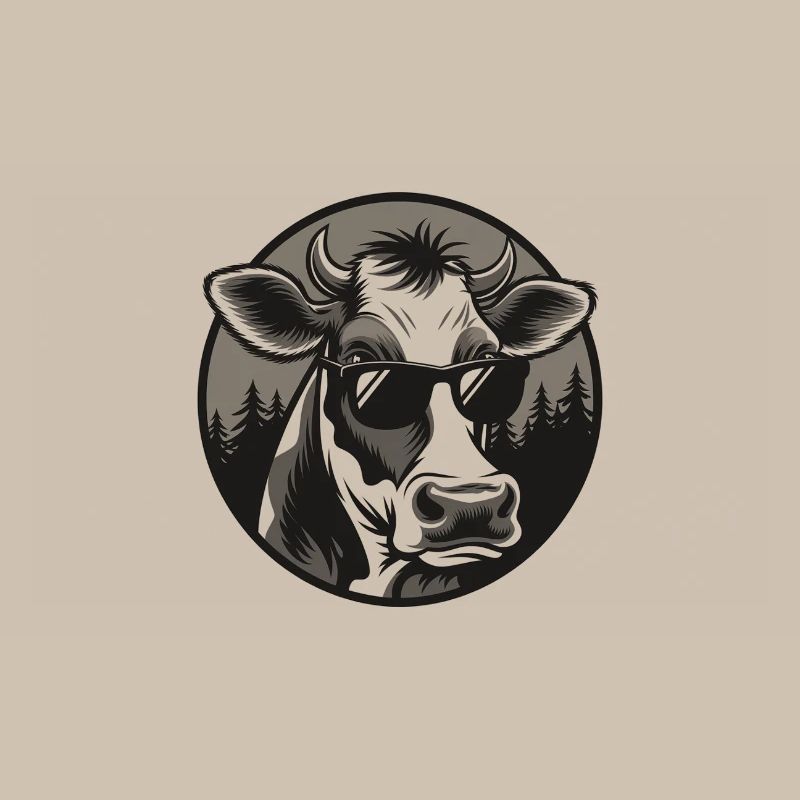 Vache vraiment cool