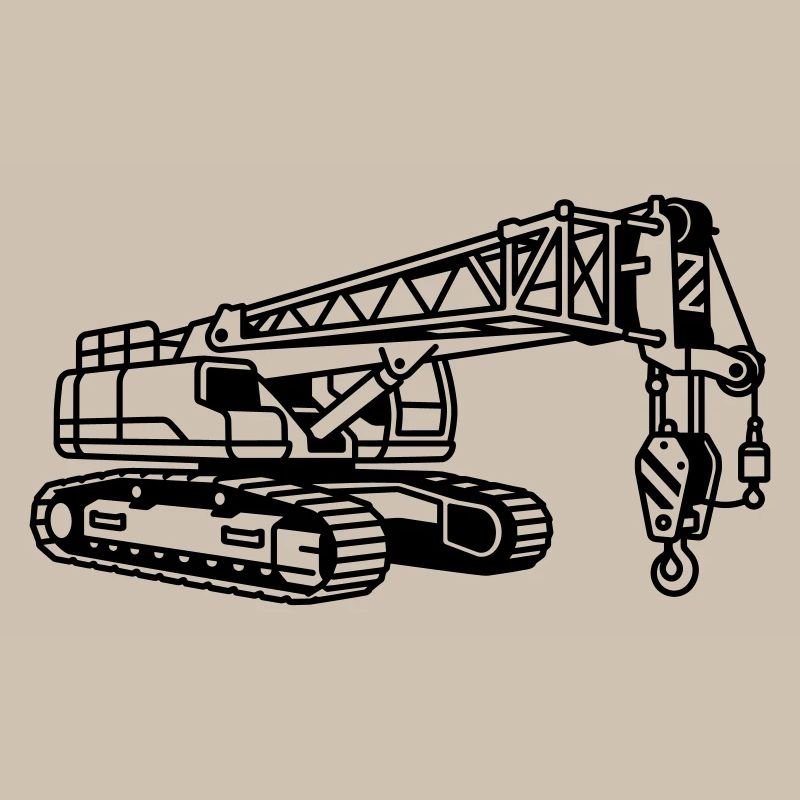 Machine à grue