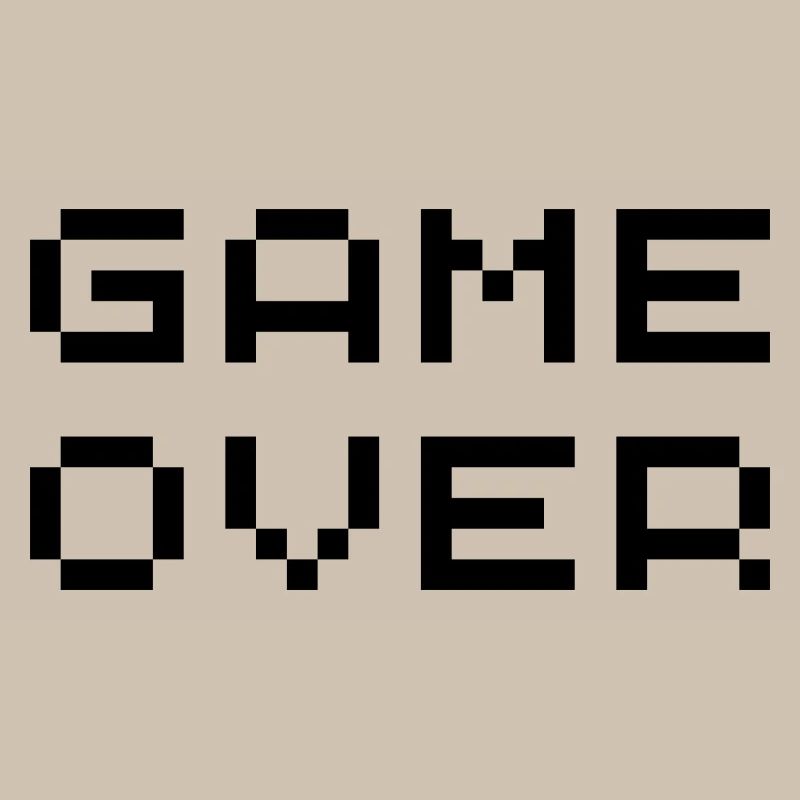 Retro game over