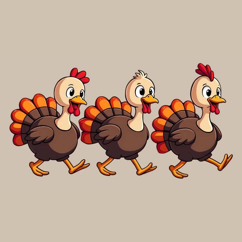 Bébé dinde de Thanksgiving
