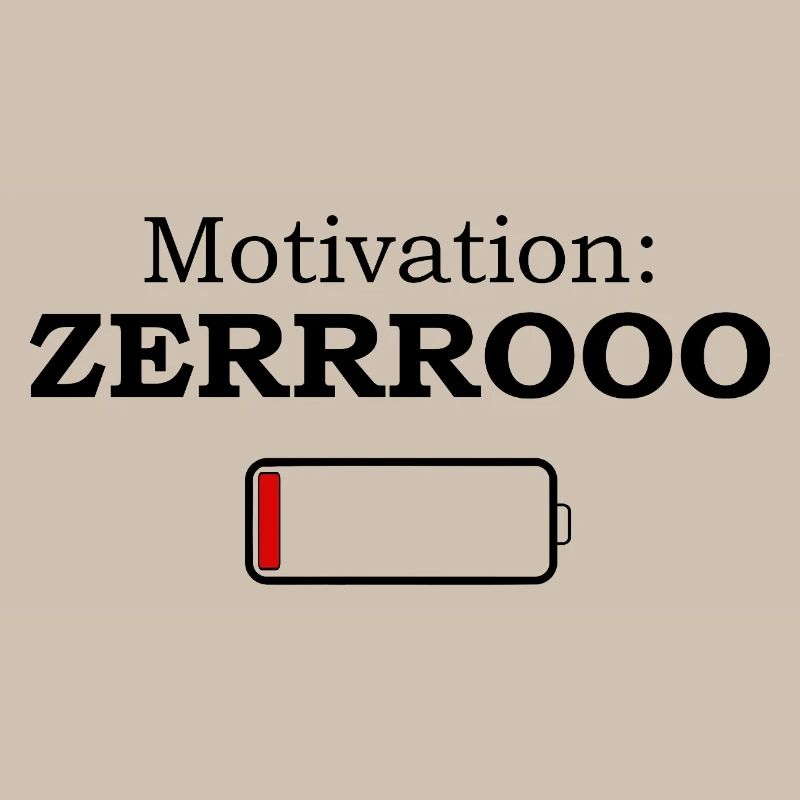 Motivation ZERRROOO – Funny Meme Design