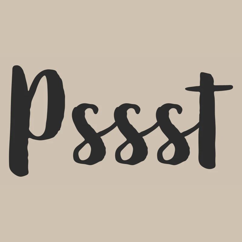 Pssst - silence s’il vous plaît