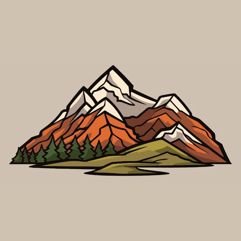 Berge Landschaft