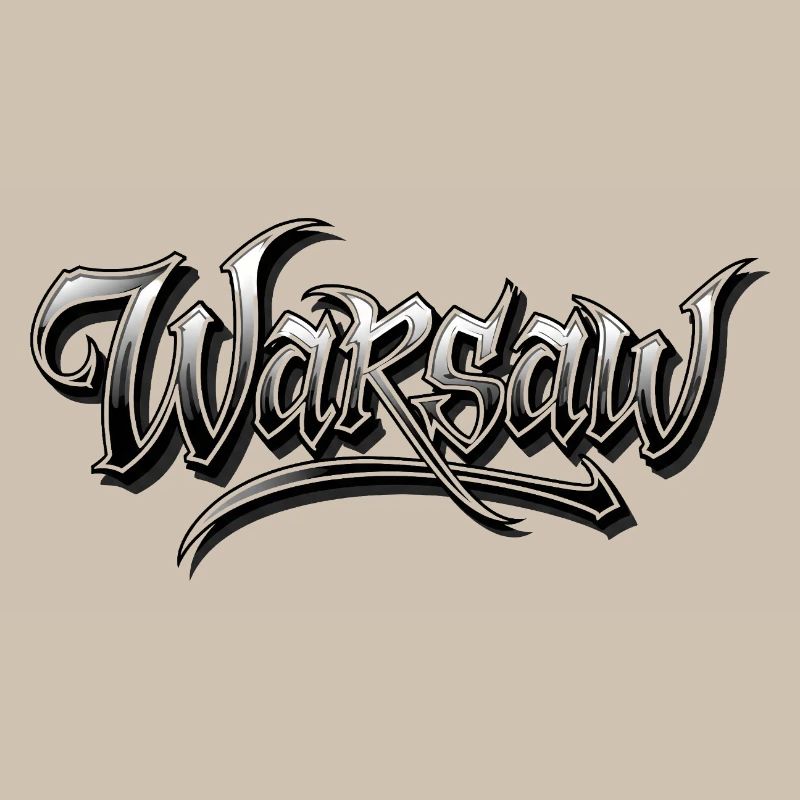 Warschau Graffiti Kunst Design