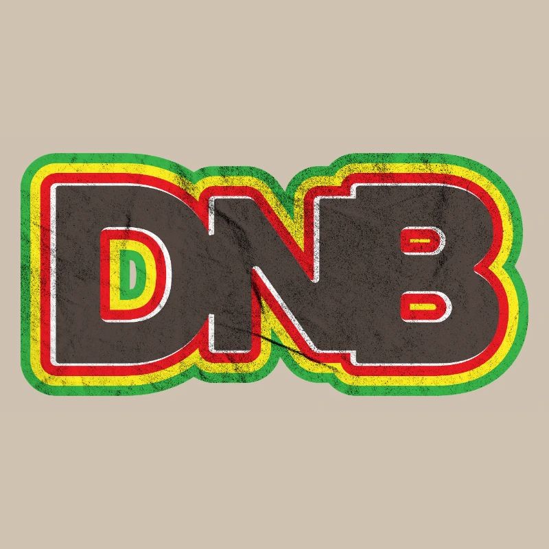 DnB Graffiti Junglist Grunge Logo