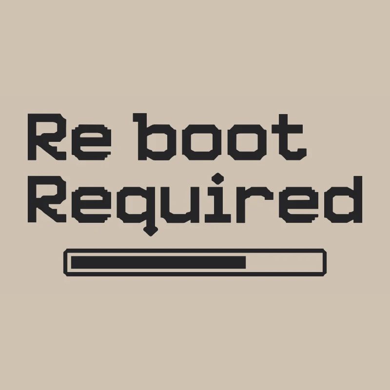 Redémarrage requis - Style de jeu rétro