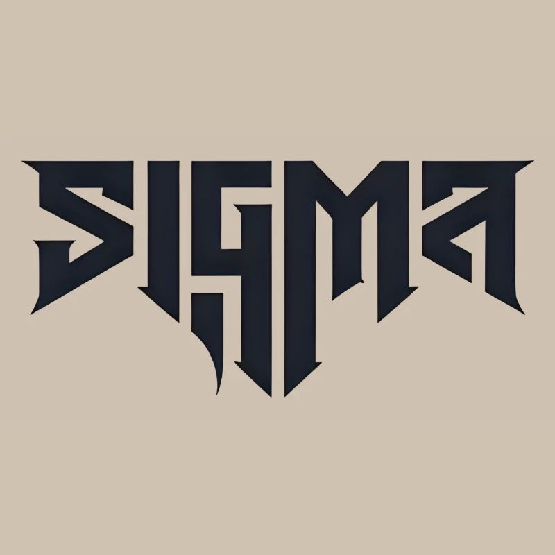 Glyphes Sigma dans la typographie difficile