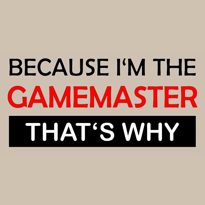 Parce que je suis le maître de jeu Rollenspiel RPG