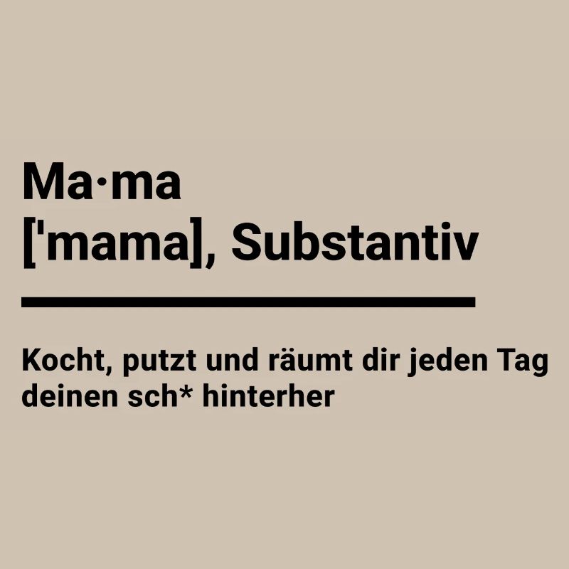 Geschenk Elternzeit Mutter Mütter Mama schlicht 