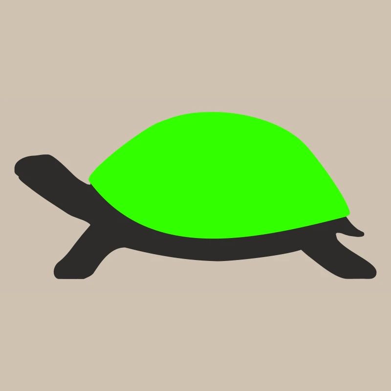 Gezeichnete Schildkröte 