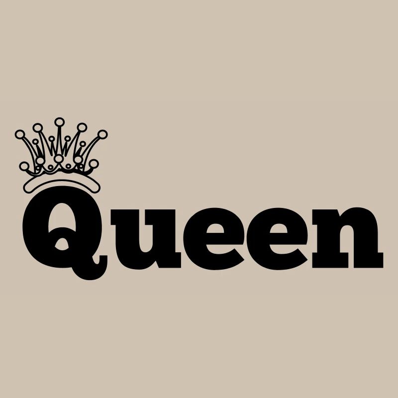 Queen with crown