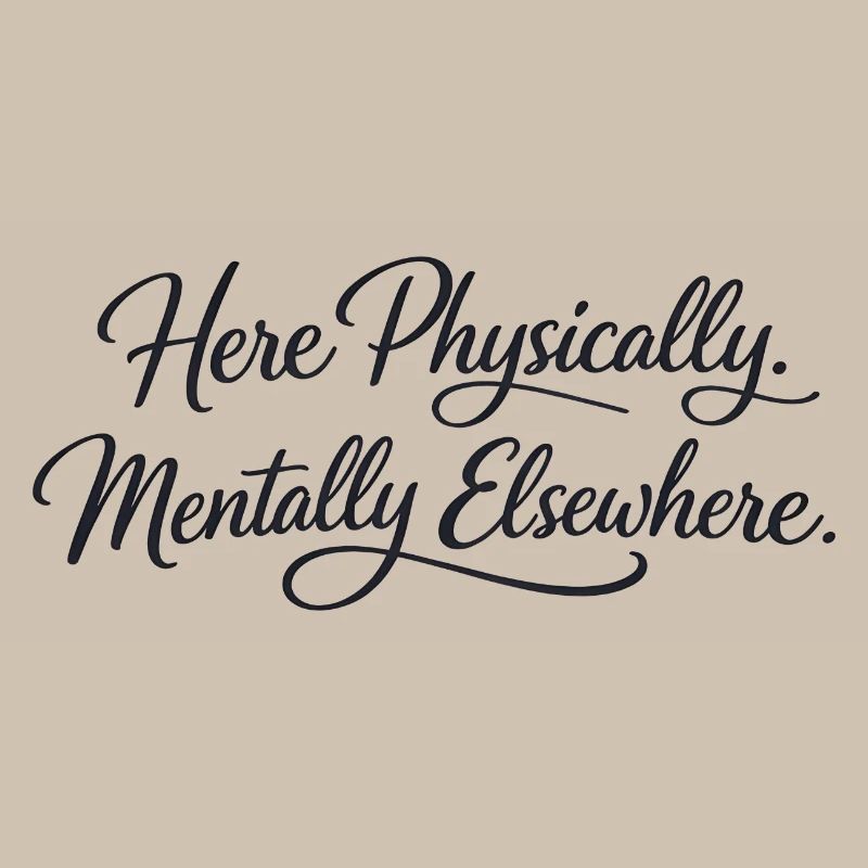 Sarcasm here, physical, mental, funny elsewhere