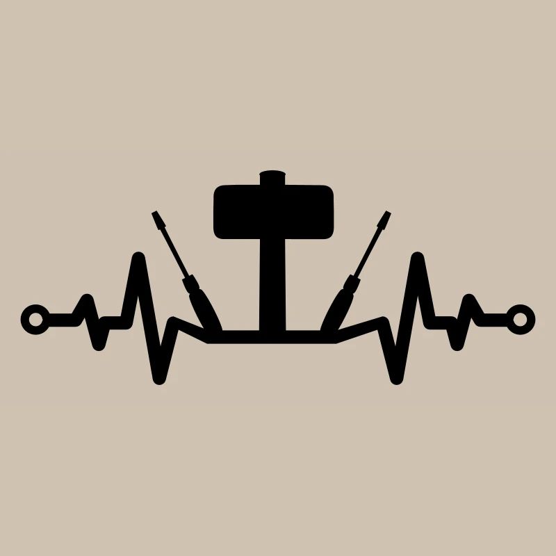 Tool Heartbeat – Hammer and Screwdriver