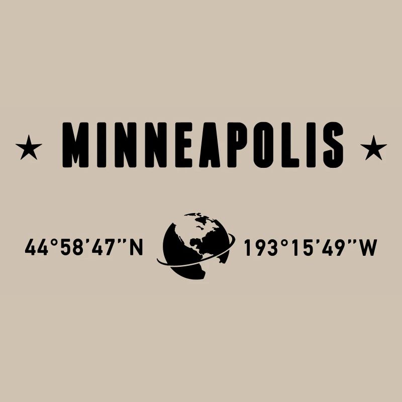 Minneapolis Minnesota Coordinates Planet Earth